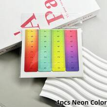 4/12pcs 2-In-1 Magnetic Ruler Bookmark, Creative Multi-Functional Ruler Magnetic Bookmark, Reward Small Gift Magnetic Stationery Supplies, For Daily Study, Reading, Students, Readers And Journal Lovers - Bookmark - View 11