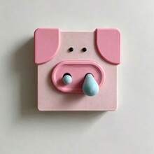 3D Printed Light Switch Cover 86 Type Animal Nose Switch Decorative Cover Funny Easy Install Switch Protector Home Ornament - Multicolor - View 7