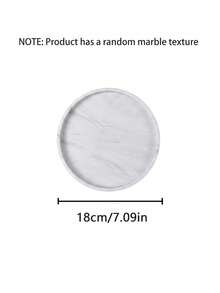 Large Round Silicone Tray For Bathroom Vanity Countertops; Suitable For Organizing Cosmetics, Displaying Jewelry, And Holding Perfumes, Soaps, Or Home Decor Items. - Multicolor - View 14