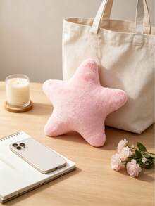 Multi-Color Star-Shaped Plush Throw Pillow, Cute Gift For Girls, Home Essential, Suitable As Daily Gift For Friends And Family - Multicolor - View 5