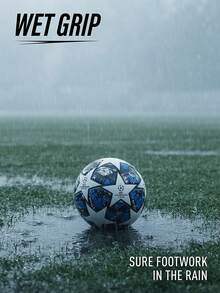1PC,Unisex Basic Beginner Soccer Ball For Youth & Adults, Beautiful Colorful Design, Size 5 Official Standard Football, Personal Training & Match Ball, Indoor Outdoor Use, Recreational Play & Game - Multicolor - View 4
