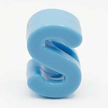 Letter Bead Shoe Charms, Solid Color Single Letter Name Pendant Decoration, DIY Customized Name Shoelace Accessory, Cute Colorful Shoe Accessory For Women, Men, And Teenagers - Multicolor - View 32