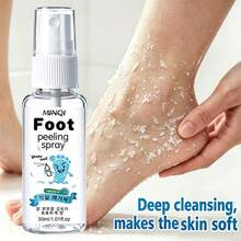 Instant Foot Exfoliating Spray, Multi-Essence -Minute Smooth Feet, Fine Mist Quick & Even Coverage, Deep Cleansing, Softening Roughness, Removing Dead Skin, Silky Soft Feet, Fast & Gentle Exfoliation For Face, Hands, Feet & Body, Suitable For All Skin Types, Summer Essential - 1 Pc - View 4