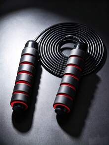 Steel Wire Jump Rope, Anti-Slip Design, Foam Handles. Adjustable Length, Perfect For Home Fitness, Daily Exercise And Weight Loss. - Multicolor - View 3