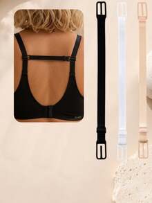 3pcs/6pcs/9pcs Bra Strap Clips, Adjustable Non-Slip Bra Strap Holder Fasteners - Multicolor - View 2
