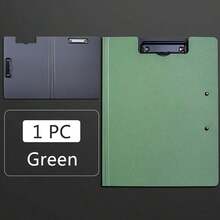 A4 Folder Writing Board Sticky Note Holder Double Clip Test Paper Storage Box, School Supplies Office Stationery, Student-Specific Homework And Test Paper Storage Folder File Organizer Clipboard File Box, Suitable For Office, School - Multicolor - View 12