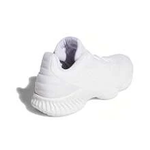 Adidas Pro Bounce 2018 Low Comfortable Cushioning Non-Slip Low-Top Basketball Shoes Men's White B-Grade - White - View 4
