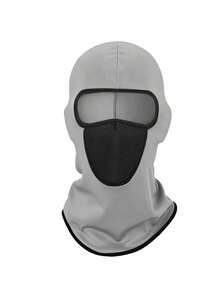 1pc Unisex Solid Color Balaclava Headwear, Cycling Head Cover, Motorcycle Specific Style, Suitable For Daily Use And Outdoor Travel, Hiking, Climbing, Skiing And Other Various Scenarios, Motorcycle Head Cover - C - View 19
