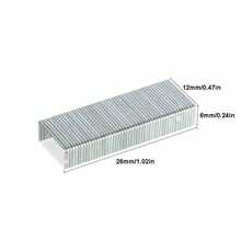 24/6, 24/8 Universal 12# Staple Pins 1 Box 1000/500pcs Stapler Nails Length 6/8mm - Silver - View 10