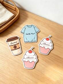 Kartu Nama Berbentuk Kustom 20/50/100pcs, Kartu Nama Berbentuk Personalisasi, Pencetakan Teks dan Logo yang Dapat Disesuaikan, Tersedia Berbagai Bentuk, Cocok untuk Pemasaran Merek, Cocok untuk Promosi Merek Usaha Kecil, Kartu Ucapan Hadiah, Kartu Ucapan Liburan, Kartu Ucapan Personalisasi untuk Teman dan Keluarga - MultiWarna - View 8