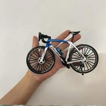 1:10 Scale Alloy Mountain Bike Model, Fully Functional Simulation Downhill Bicycle, Desktop Ornament And Photography Prop - Multicolor - View 3