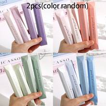 2pcs Pen-Style Dot Glue Tape, Highly Attractive Gradient Design, Super Strong Adhesive, Double-Sided Correction Tape For Student Scrapbooking - A - View 13