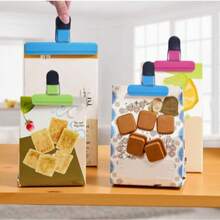 Potato Chip Bag Clips, Portable Large Size Chip Bag Clips, Multiple Sizes Available, Upgraded Wide Mouth Food Bag Sealing Clips, Airtight Sealing Clip Tools, Kitchen Storage Accessories - A - View 1