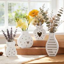 2pcs 4-Cavity Mini Vase Silicone Mold, Resin Casting Mold, Suitable For Plaster, Resin, Micro-Cement And Other Handicraft DIY Projects, Used For Making Small Flower Pots, Flower Holders And Home Decor - Mold - View 9