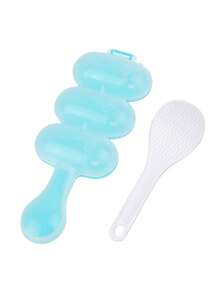 Rice Ball Maker, Rice Ball Mold, Sushi Making DIY Kitchen Tool, Mini Rice Scoop, Bento Box Lunch Mold, Home Kitchen, Picnic And Party Food Shaper - View 12
