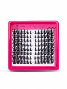 Desliy 5 In 1 Lash Clusters Kit Includes 2pcs Lashes 1pc Tweezer 1pc Bond & Seal 1pc Remover Mixed Styles Beginner-Friendly DIY At Home For Wedding/Daily/Travel/Gift Lash Clusters Individual Lashes False Eyelashes - Rose Red - View 14