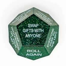 Hilarious Christmas Gift Exchange Party Game Dice - Multicolor - View 5