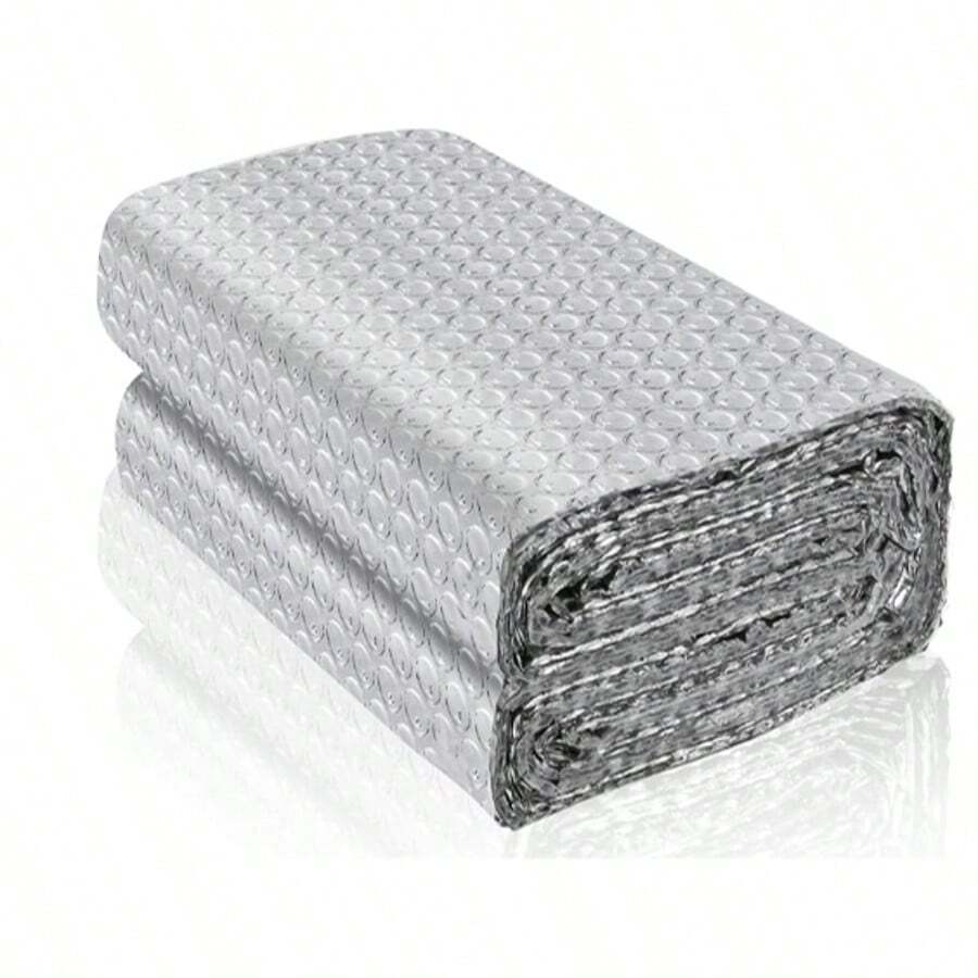 Aluminum Foil Bubble Insulation Radiation Barrier Roll, Suitable For RV Window Protection Cover - A - View 1