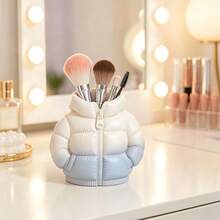 Cute Cotton Jacket Pen Holder Silicone Mold, Resin Flower Pot Vase Storage Plaster Mold, Handmade DIY Epoxy Resin Drip Glue Mold - A16A-2 Clothing Vase Mold - View 7
