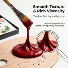 12/18/24 Color 5ml Acrylic Painting Paints + Palette, Suitable For Glass And Paper Painting Paints Set Of Tools - Acrylic Paint - View 7