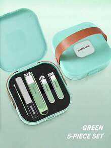 VCHOSE 7pcs Nail Clippers Set, Portable Manicure Kit With Splash-Proof, Nail Trimmer, Nail Clipper, Nail Care Tools - Multicolor - View 20