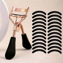 15pcs/5pcs/1pc Portable Eyelash Curler Set - Black Curved Handle Eyelash Curler - Can Easily Curl And Shape Eyelashes Without Causing Damage. Suitable For Women's Eye Makeup. Eyelash Curler - Beauty Tools - Black - View 7