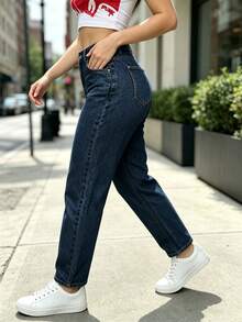 Women Jeans - Medium Wash - View 3