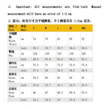 美式街头风黑色多口袋抽绳腰宽松直筒男士休闲裤 - 黑色 - 查看 9