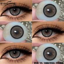 Eyeshare 1對灰色彩色隱形眼鏡 直徑14.5mm - 灰色 - 查看 4