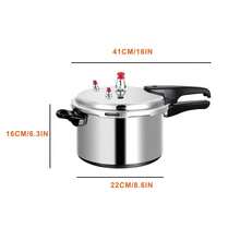 Aluminum Pot, Quick Cooking Pot, Multifunctional Household Kitchen Pot, Suitable For Beans, Meat, Soup, Vegetables - View 5