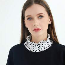 1 buah Sweatshirt Wanita Musim Gugur/Dingin Baru dengan Kerah Palsu dan Desain Kerah Dekoratif - MultiWarna - View 8