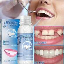 JAYSUING Teeth Decoration, Party Event Decoration, Non-Adhesive, Silicone Filled Product - Multicolor - View 1