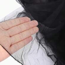 3x4 Meter Black Shade Net For Garden And Outdoor, Multipurpose Protection Net For Plants And Gazebos, Breathable Plastic Mesh Fabric For DIY - A - View 6