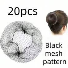 Bộ 100/50/20/5 miếng mũ lưới đội tóc HD giống da, lưới đen, trong suốt tàng hình, thoáng khí, siêu mỏng co giãn, mũ tất cho tóc giả lace front và mũ ngủ - Mũ trùm tóc - Xem 12