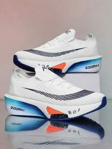 Men's Running Shoes, High-Performance Racing & Testing Shoes, Comfortable Fabric Lining, Non-Slip & Durable Breathable Mesh Sports Shoes, Suitable For Gym Workouts And Outdoor Hiking - Electric Blue - View 6