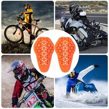 Knee Thigh Elbow Protection Pads Motorbike Jacket Insert Armour Guard For Motor - A - View 4