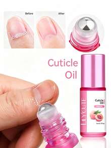 LILY'CUTE 6 Pcs 5ML Roll On Minyak Kutikula Perawatan Kuku yang Menutrisi, Melembapkan, dan Mengondisikan Secara Mendalam dengan Cepat Tanpa Rasa Berminyak dan Portabel untuk Perawatan Kuku yang Praktis - Satu ukuran cocok untuk semua. - View 8