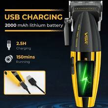 VGR V-285 9000RPM Hair Clipper - View 2