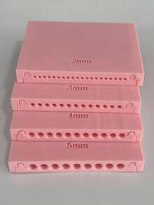 1件 3D美甲凝膠球滾輪工具，適用於壓克力美甲花卉雕刻設計，美甲工具，美甲師，美甲用品，美甲配件，美甲工具，穿戴式美甲 - 彩色 - 查看 21