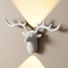 Cross-Border New LED Creative Touch Ambient Night Light, Rechargeable Magnetic Wireless Motion Sensor Wall Lamp - Antler Wall Sconce - View 1