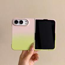 1pc Foldable Phone Case For Boys And Girls, Protective Cover, Smart Phone Case, Fashionable Phone Sleeve, Apple Phone Case, Foldable, Magnetic, Skin-Feel, Gradient, Popular, Fashion, Compatible With Apple Duo - Multicolor - View 15