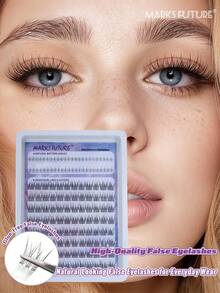 120 Pcs Eyelash Extension Soft Delicate And Natural Lncluding Lower Eyelashes Glue-Free False Eyelashes Easy To Wear And Suitable For Beginners Suitable For Asian Faces - View 3