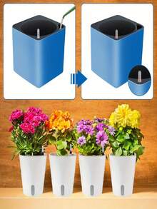1-3pcs Plant Water Level Indicator Set PVC Material: 7.09 Inch Water Level Indicator, Watering Indicator, Plant Water Level Indicator, Suitable For Hydroponic Pots, Flower Boxes, Potted Plants, Plant Watering Indicator, Plant Visual Water Level Gauge, Plant Visual Water Level Gauge, Plant Watering Indicator And PH Value, Potted Plant Care, Hydroponic Tools, Compact Size, Practical Indicator, Reliable Material, Durable Plastic, Plant Hydration Tool, Greenhouse Users, Hydroponic Growers - A - View 7