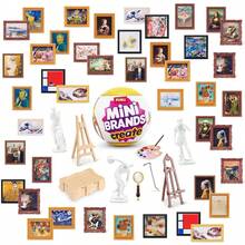 ZURU Mini Brands Creation Masterpiece Series 1 – Kotak Kapsul Resin Mini Koleksi, Mainan Acak Unik DIY untuk Kolektor Usia 8+ - MultiWarna - View 1