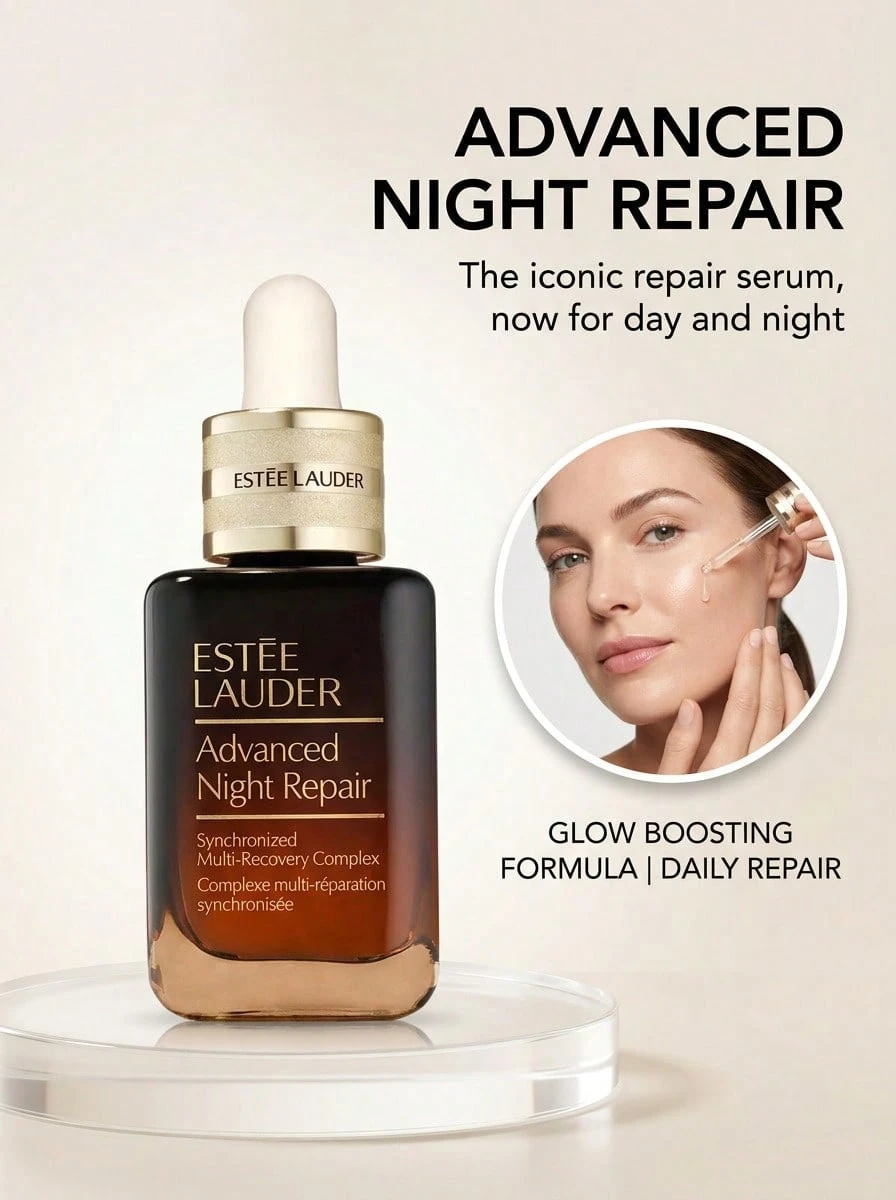 Estée Lauder Advanced Night Repair Synchronized Multi-Recovery Complex Serum 30 ml - أصفر - مشاهدة 1
