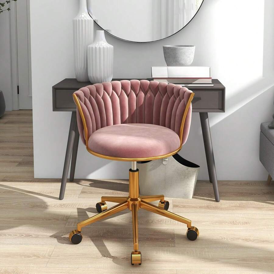 Office Chair - Pink - View 1