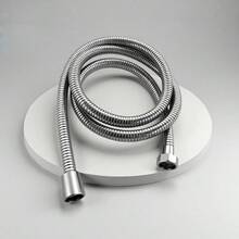 1pc FlexiHose Explosion-Proof Shower Hose 59.06 Inch Black Reinforced Universal 4-Way Hot Water Bathtub Shower Head Hose - Explosion-proof Hose 1.5m - View 3