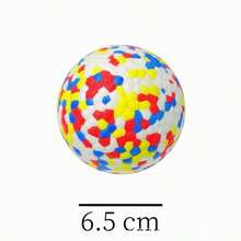 Pet Dog Ball, High Elasticity Anti-Bite Chewing Toy, Interactive Training Dog Ball - Multicolor - View 4