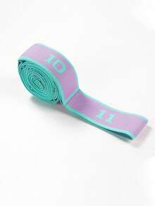 Yoga Stretching Band Resistance Band Flexibility Band, Yoga Stretching Tension Band Extended Version, Loop Resistance Band - Yoga Stretching Band, Ballet External Rotation Trainer, Suitable For Stretching Equipment, Exercise And Flexibility Training - Fascia, Hamstrings And Legs - Multicolor - View 12