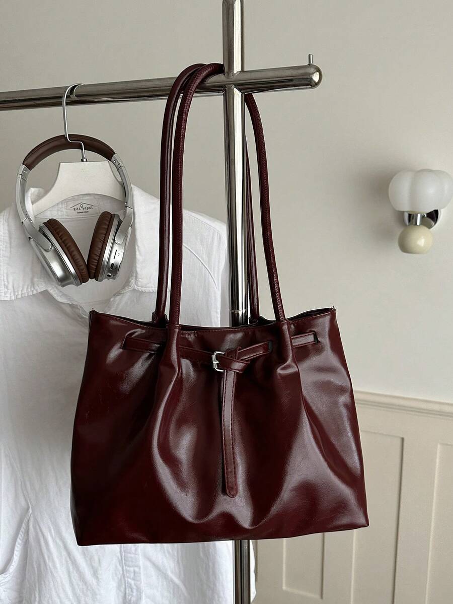Casual Fashion Commuter Tote Bag For Women, New Large Capacity Minimalist Handbag, Shoulder Bag, Underarm Bag